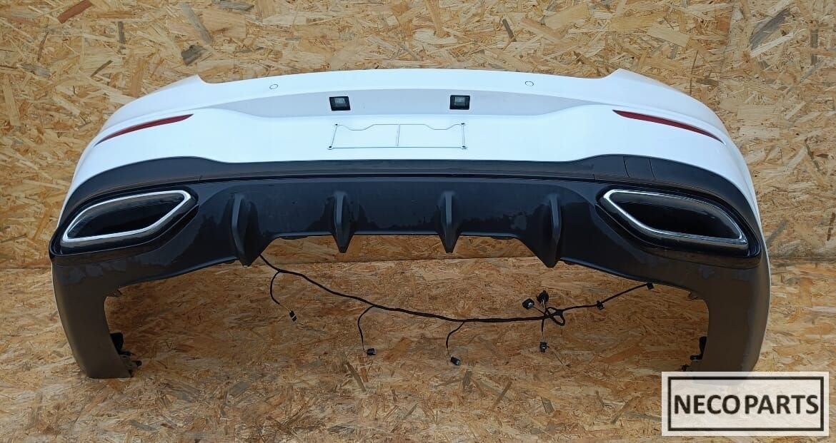BUMPER CLA W118 AMG ACHTERBUMPER KLEUR 149 ALLES LEVERBAAR !, Gebruikt, Ophalen of Verzenden, Achter, -