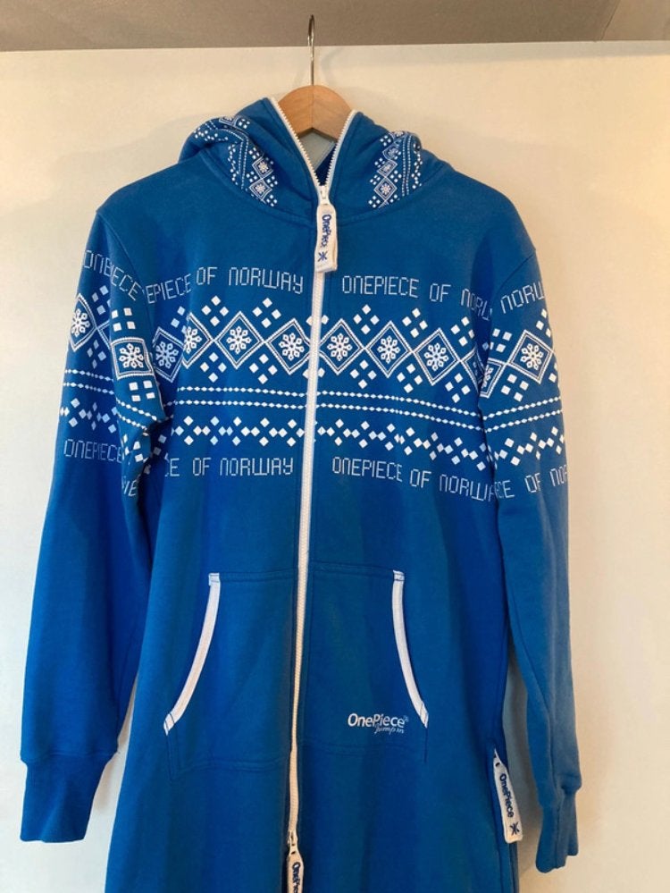 OnePiece of Norway Jumpsuit - Maat S - Blauw, Ophalen of Verzenden, Zo goed als nieuw, Maat 36 (S), Blauw