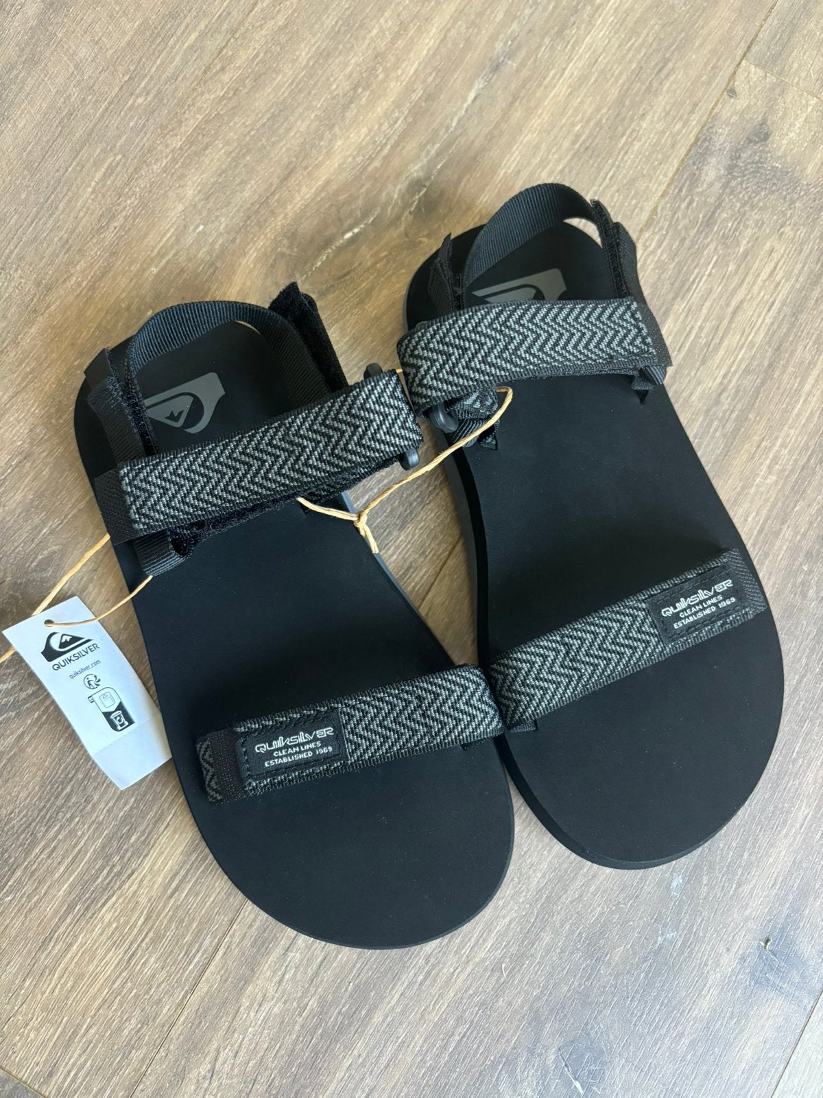 Sandalen Quiksilver NIEUW maat 35, Ophalen, Overige maten, Zwart