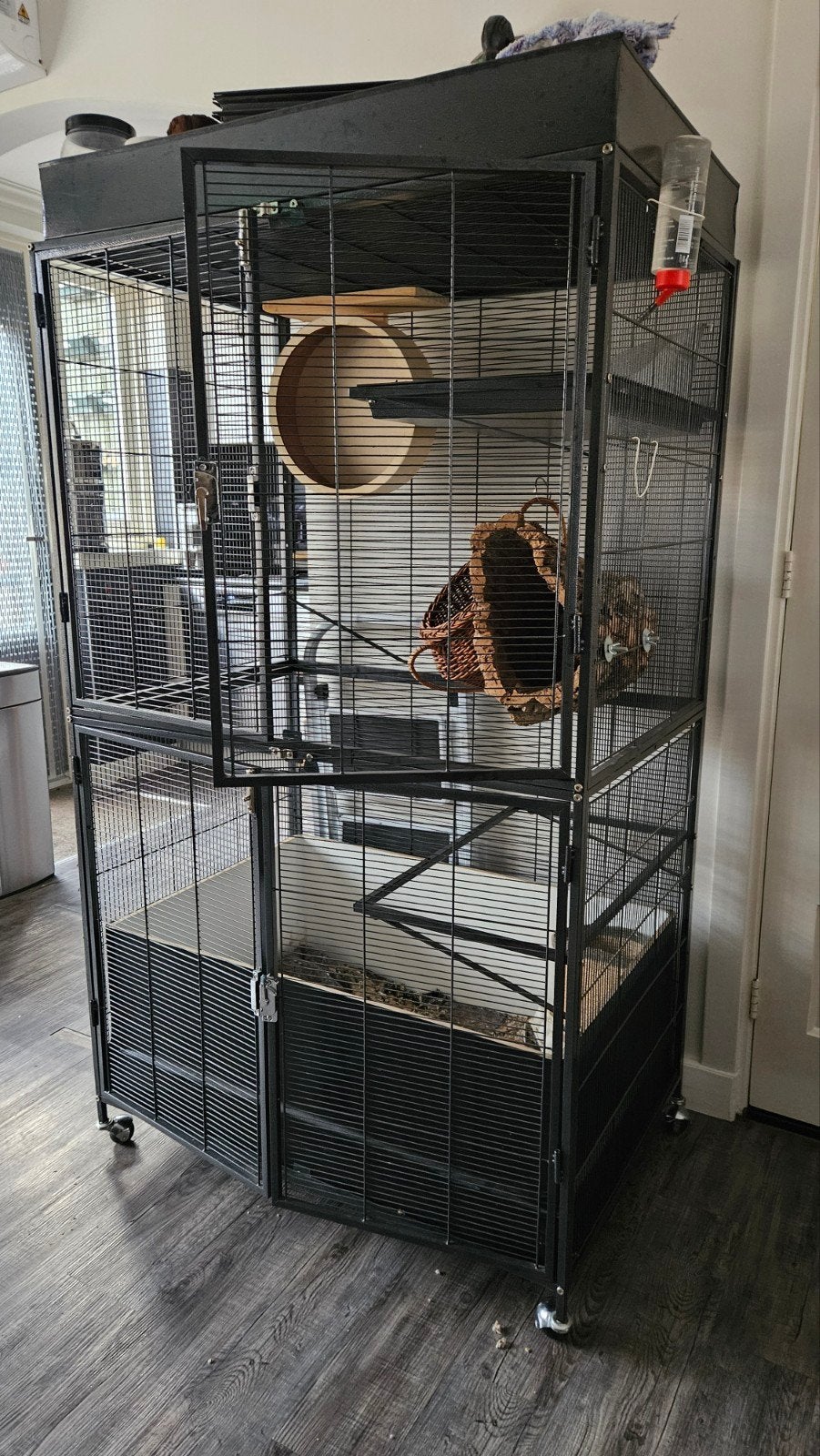 Keddoc Animal Home Penthouse Complete Set - Kooi 2ehands, Ophalen, Kooi, Zo goed als nieuw, Chinchilla