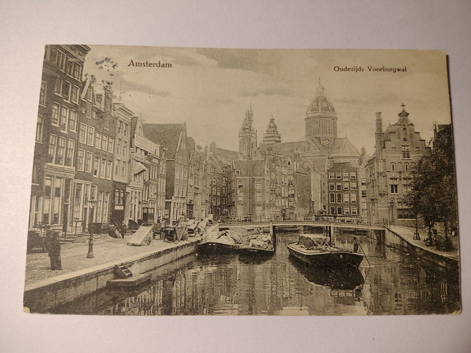 Amsterdam Oudezijds Voorburgwal, Ophalen of Verzenden, Noord-Holland