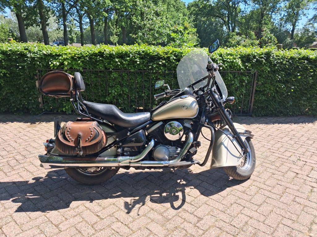Kawasaki VN 800 Classic Chopper - Goed onderhouden, Bedrijf, Chopper