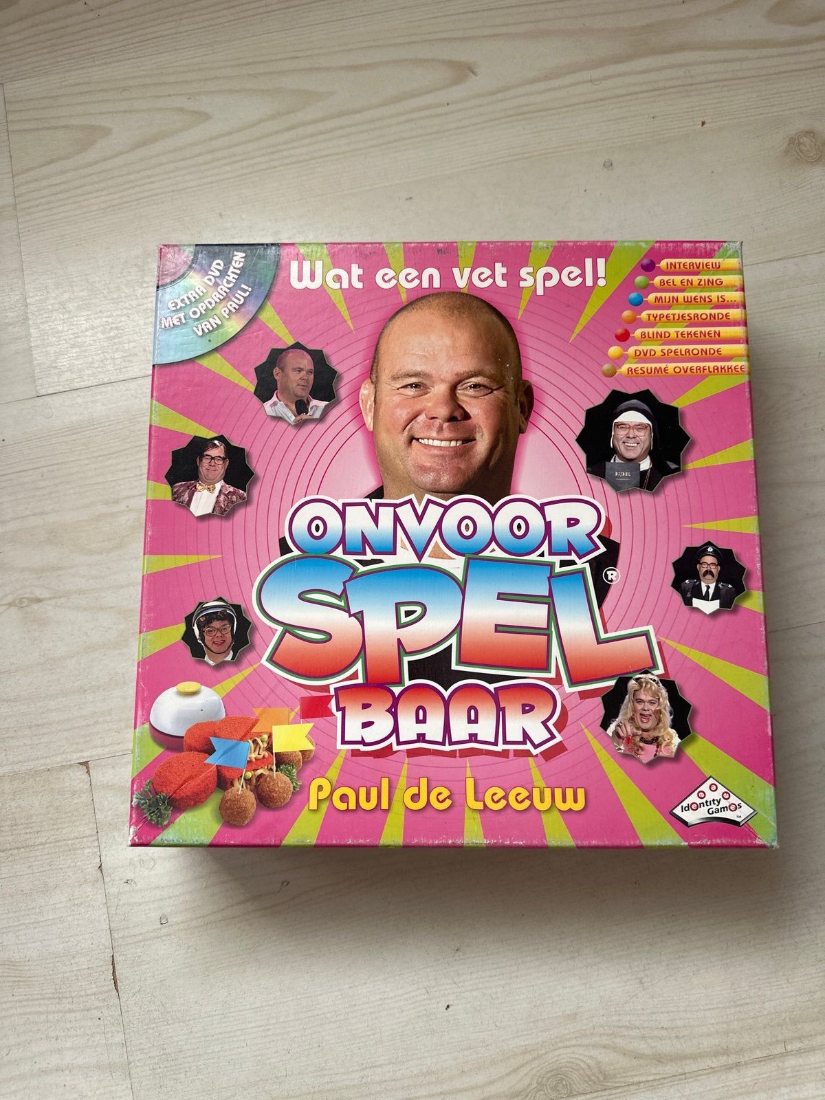 OnvoorSPELbaar Paul de Leeuw Bordspel - Compleet, Drie of vier spelers, Ophalen, Gebruikt