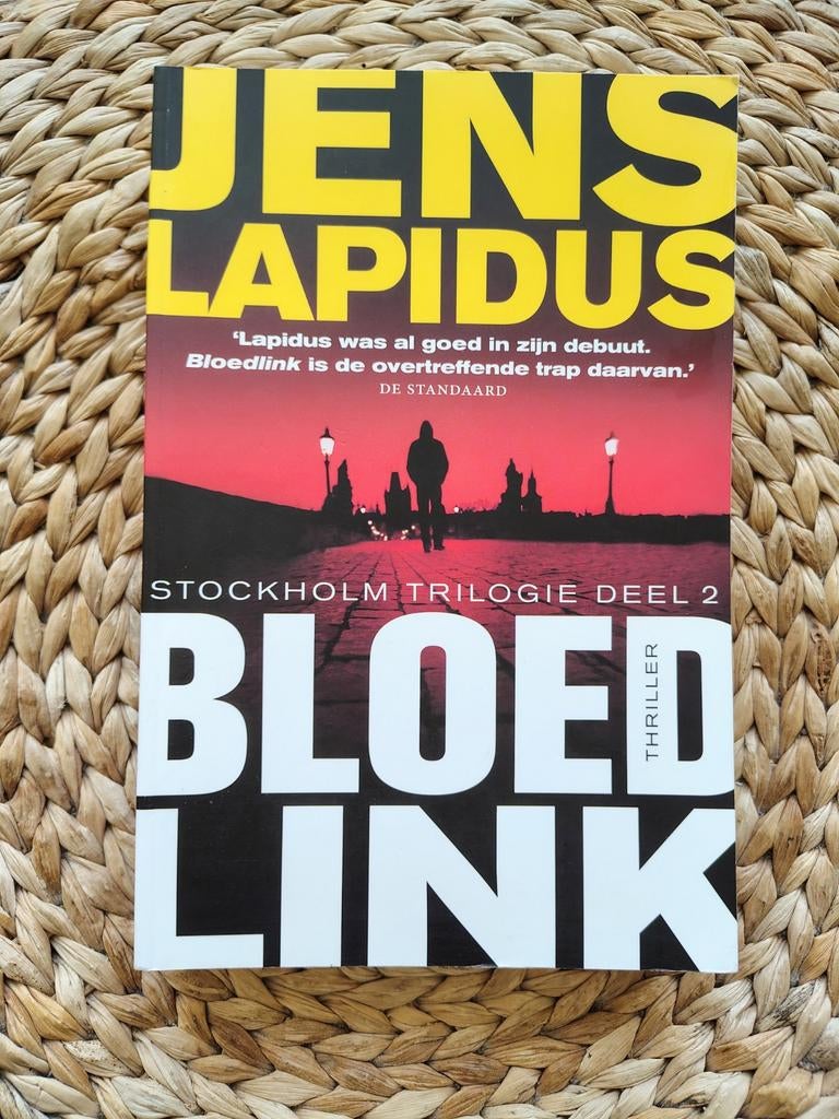 Jens Lapidus - Bloedlink, Ophalen of Verzenden, Zo goed als nieuw