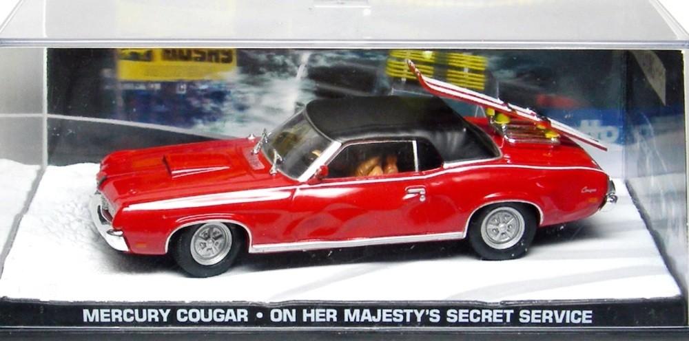 Mercury Cougar James Bond 007 #21., Hobby en Vrije tijd, Modelauto's | 1:43, Ophalen of Verzenden, Zo goed als nieuw, Auto, Universal Hobbies