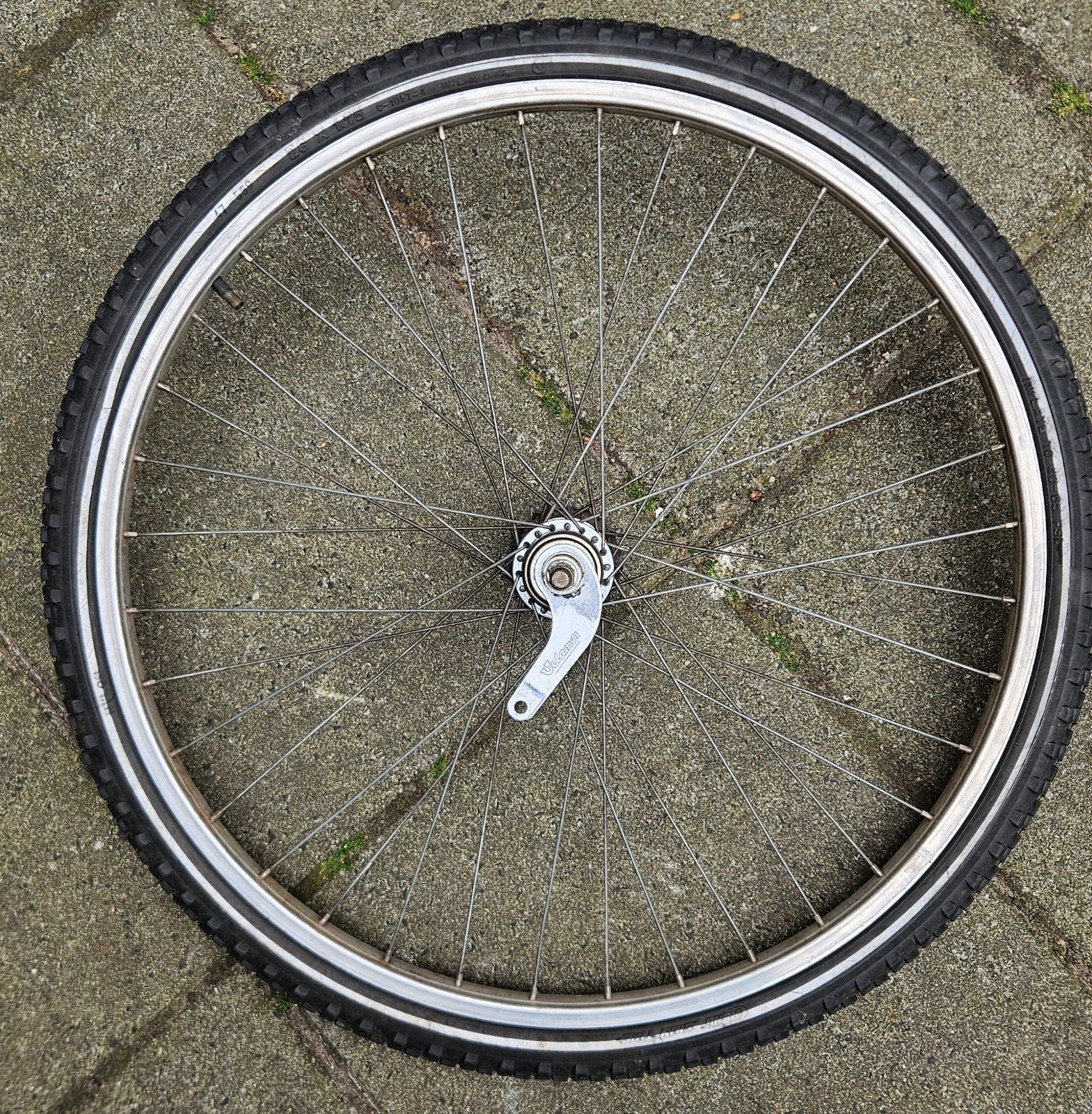 Fietswiel achterwiel 26 inch terugtraprem, Fietsen en Brommers, Fietsonderdelen, Ophalen of Verzenden, Band