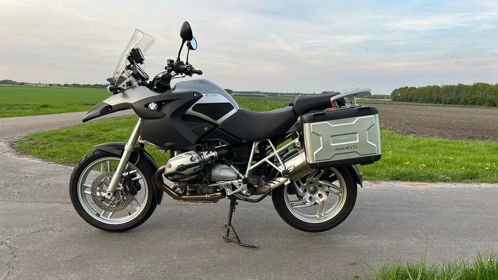 BMW R1200GS 2006 grijs originele koffers, Motoren, Motoren | BMW, 2 cilinders, Cardan-aandrijving, Gebruikt, Particulier