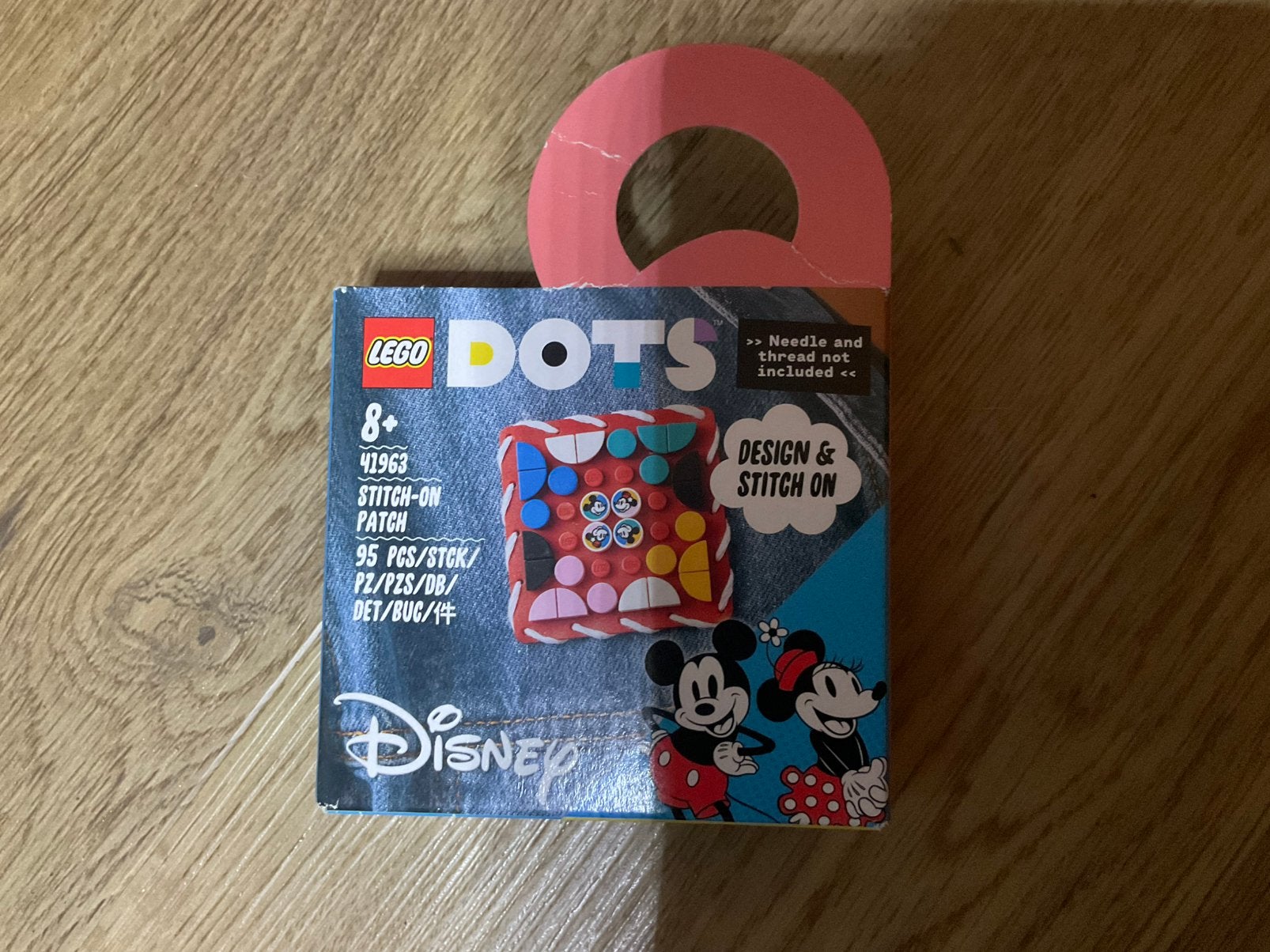 Lego Dots Disney 41963, Stitch on patch, nieuw!, Overige thema's, Lego, Nieuw, Ophalen of Verzenden