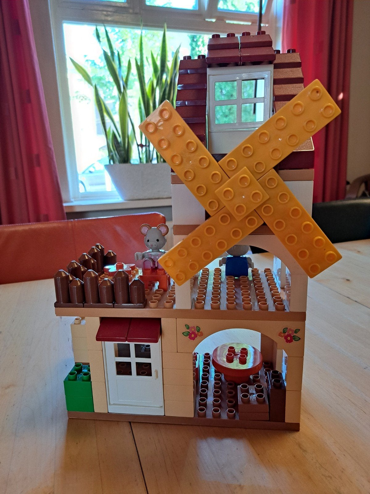 blokkenhuis unico, Kinderen en Baby's, Speelgoed | Poppenhuizen, Ophalen of Verzenden, Poppenhuis
