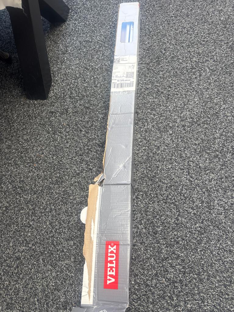 Velux verduisterend rolgordijn met sterrenhemel, Ophalen, Minder dan 50 cm, Zwart, Nieuw