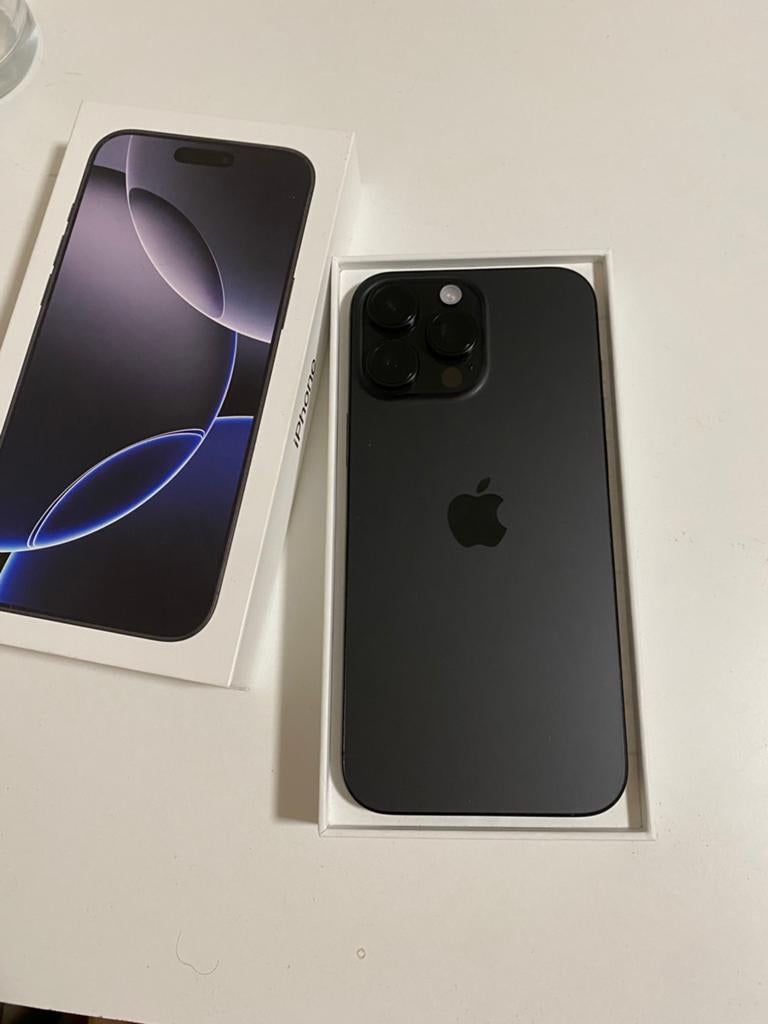 Apple 16 pro max 512 Gb, Telecommunicatie, Mobiele telefoons | Apple iPhone, 512 GB, Zwart, Ophalen of Verzenden, 100 %