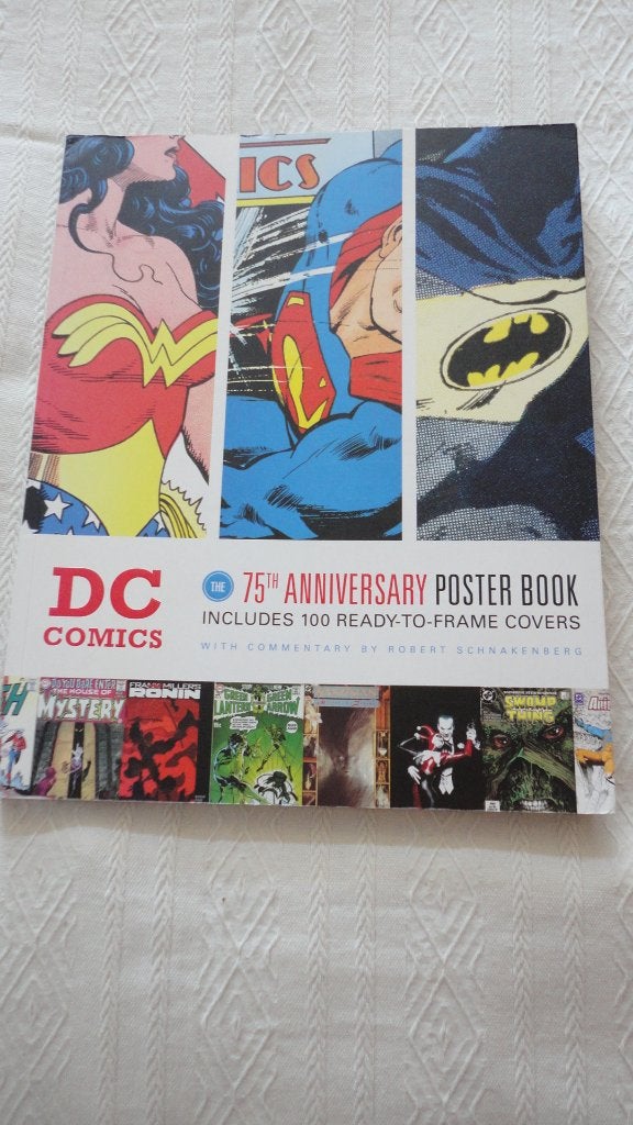 D.C Comics The 75 th Anniversary posterbook, Eén comic, Amerika, Robert Schnakenberg-Paul Levits, Verzenden
