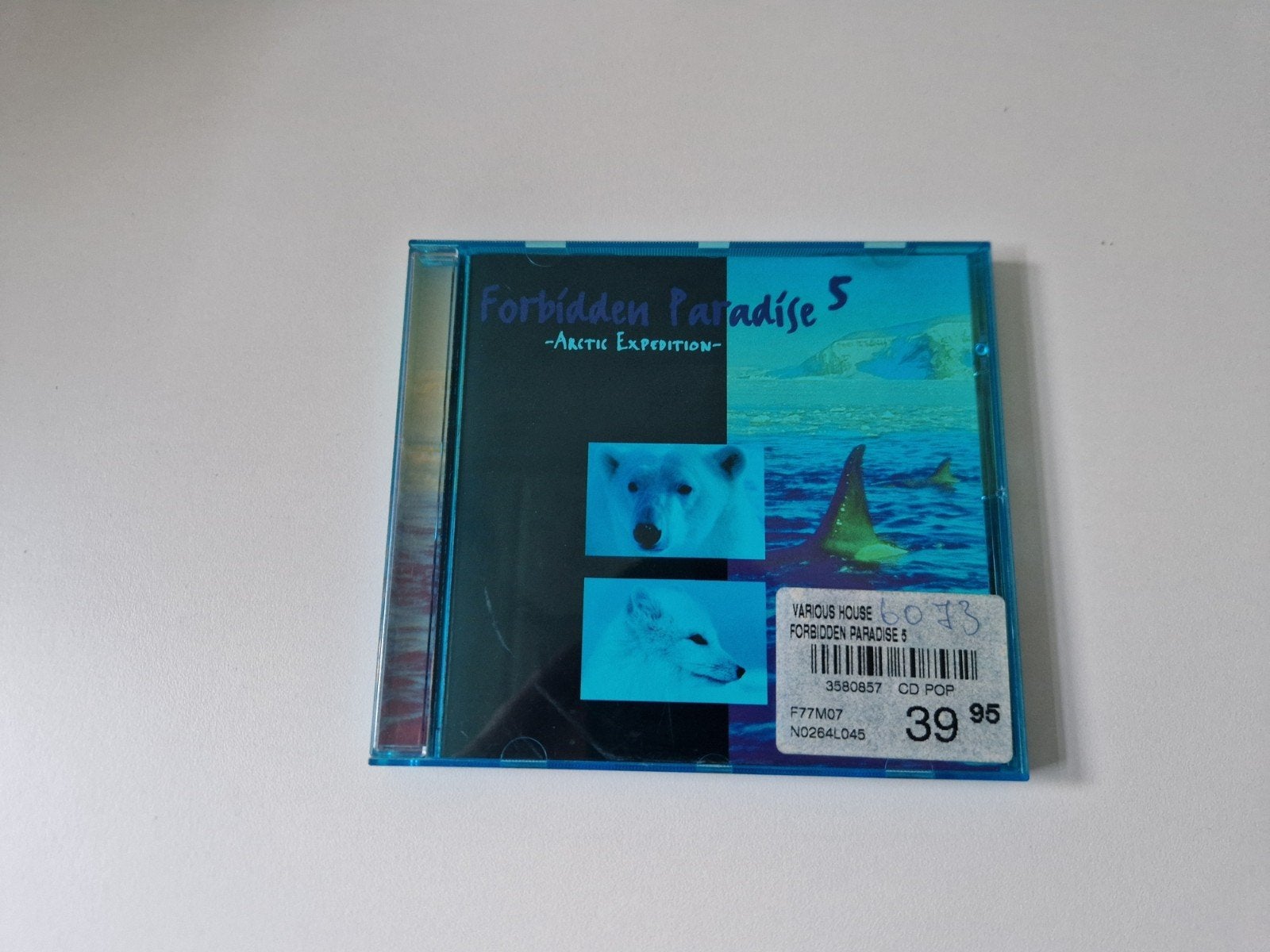 forbidden paradise 5 artic expedition mixed by dj tiesto, Verzenden, Gebruikt, Dance Populair