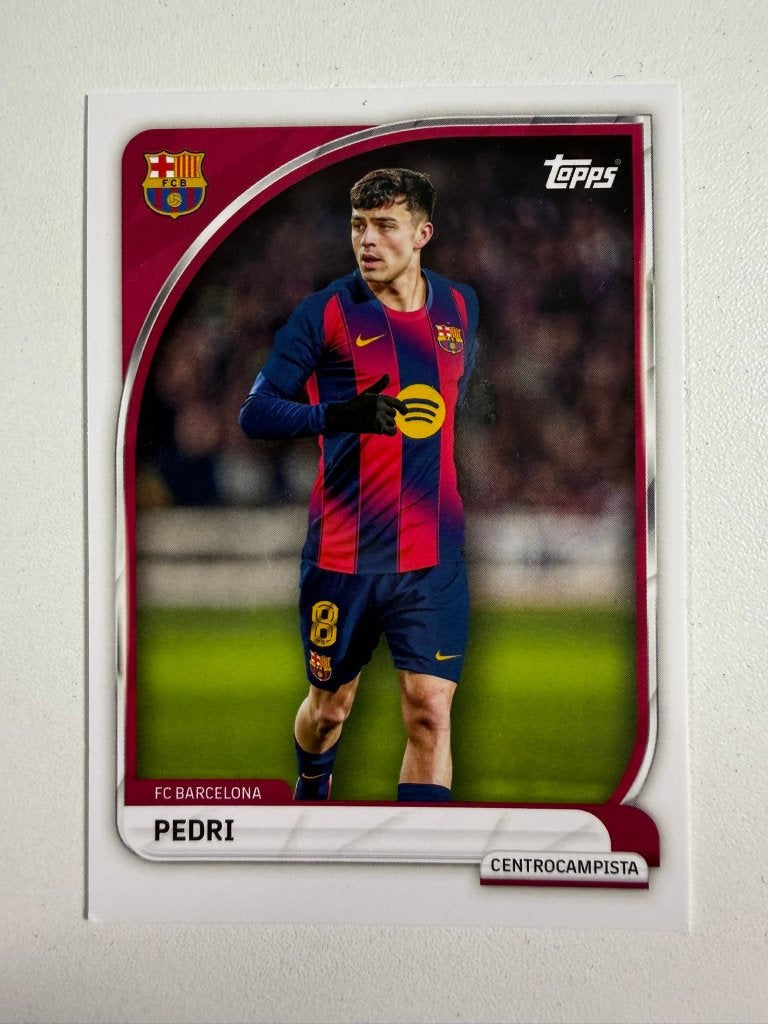 10 Pedri Collectors Tin Barcelona 2025-26, Ophalen of Verzenden, Nieuw, Buitenlandse clubs, Poster, Plaatje of Sticker
