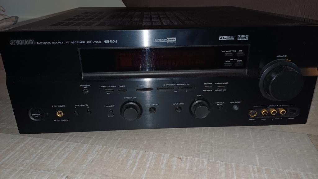 Yamaha  receiver / versterker rx-v650, Audio, Tv en Foto, Versterkers en Receivers, Ophalen of Verzenden, 120 watt of meer, Yamaha