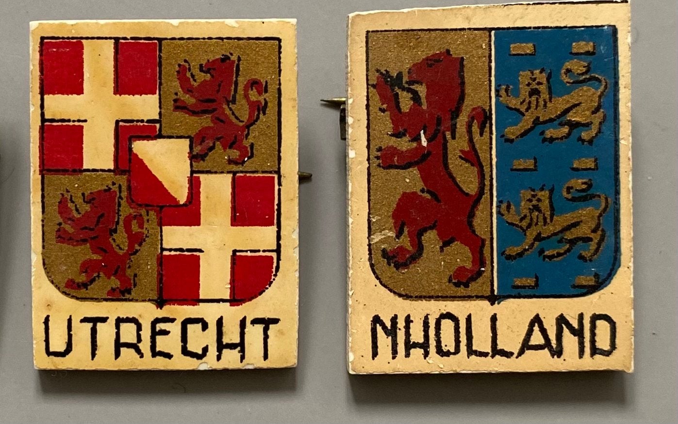 Soeld pin Winterhulp WHN ‘provincies’ Utrecht N-Holland wo2, Verzamelen, Ophalen of Verzenden, Zo goed als nieuw, Overige onderwerpen