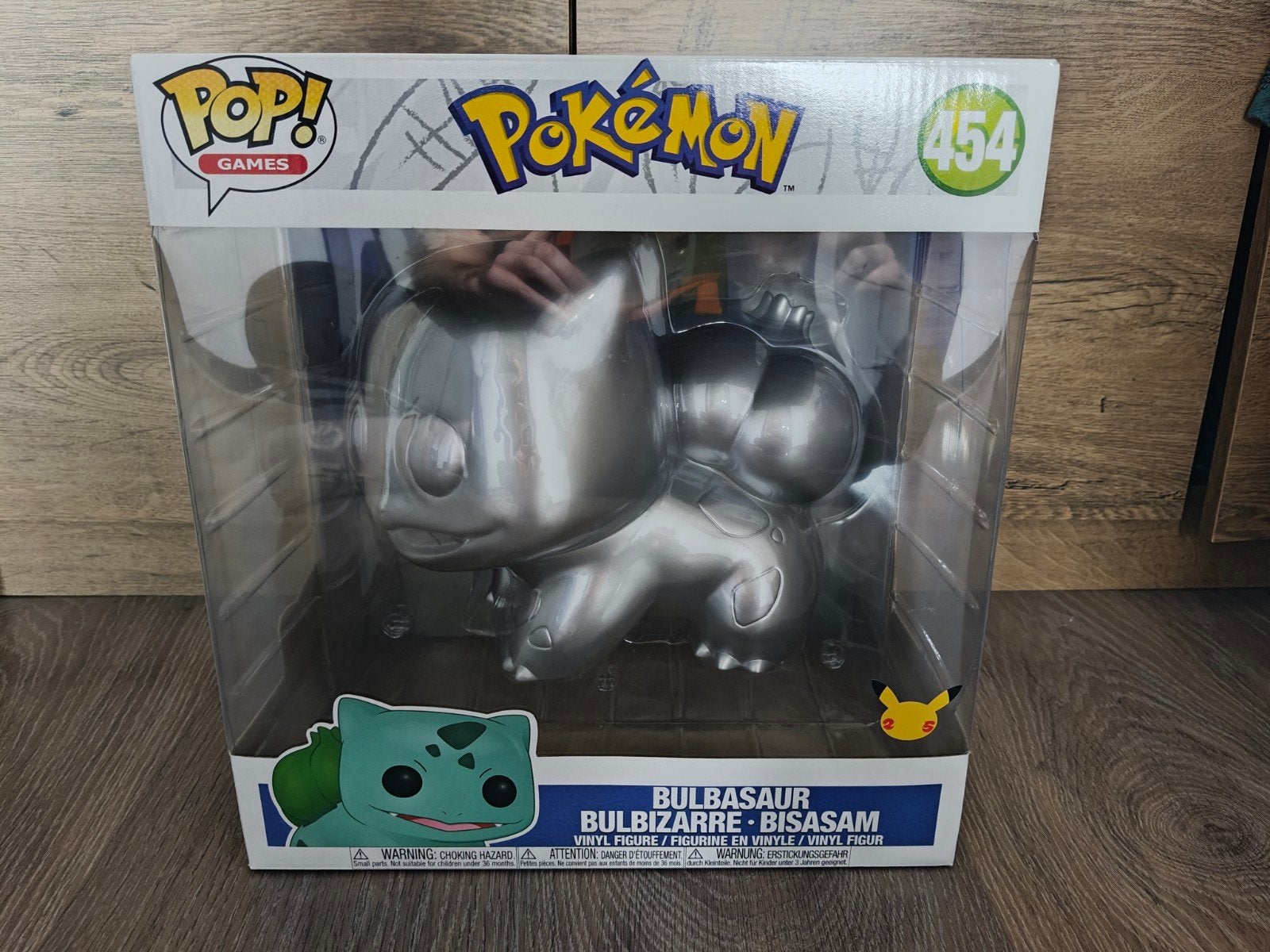 Funko Pop! Pokémon Bulbasaur #454 Zilveren Editie, Ophalen, Nieuw