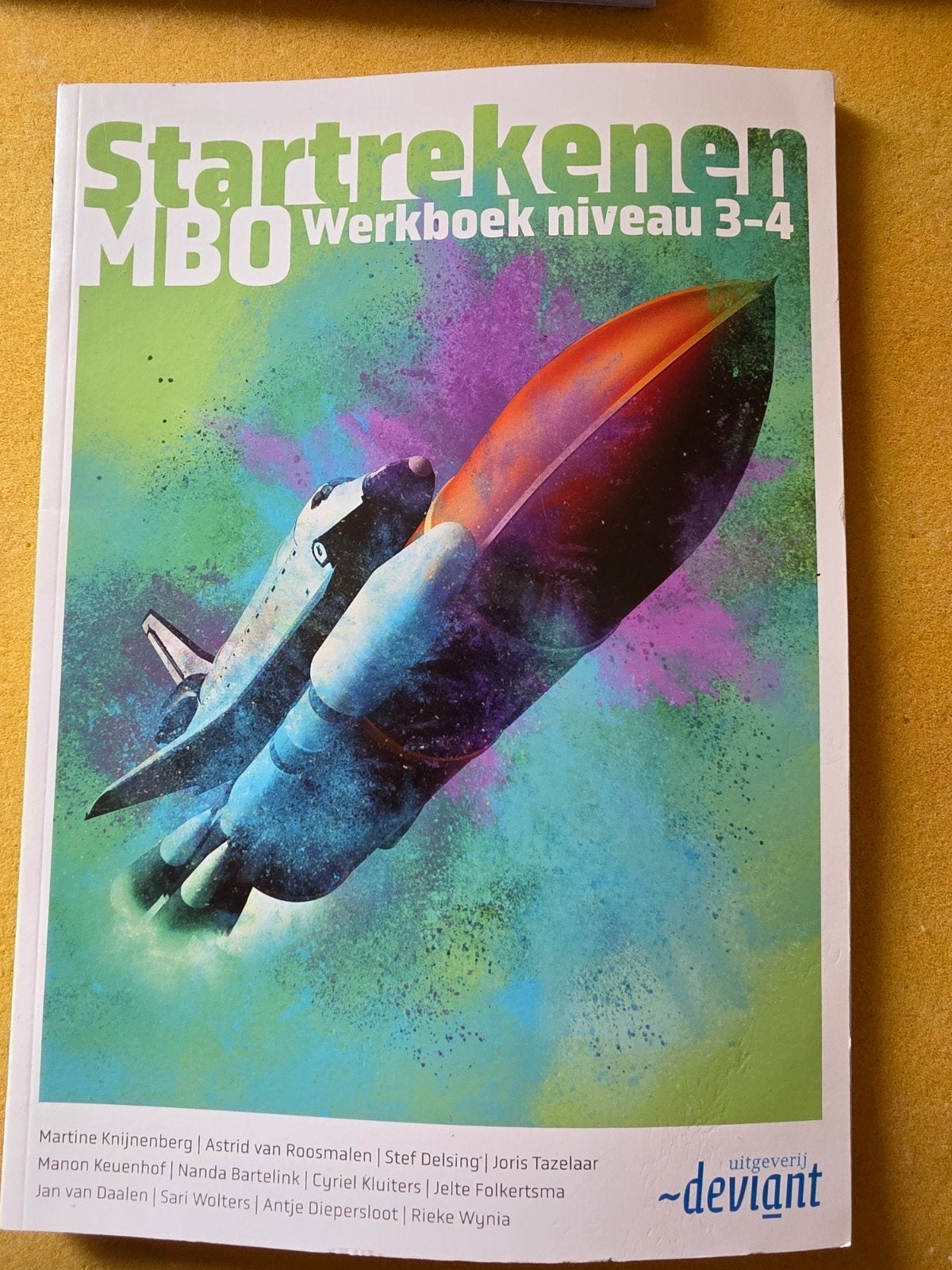 Startrekenen MBO Werkboek niveau 3-4 - Nieuw, Overige vakken, Nieuw, Ophalen of Verzenden, Martine Knijnenberg, Astrid van Roosmalen,