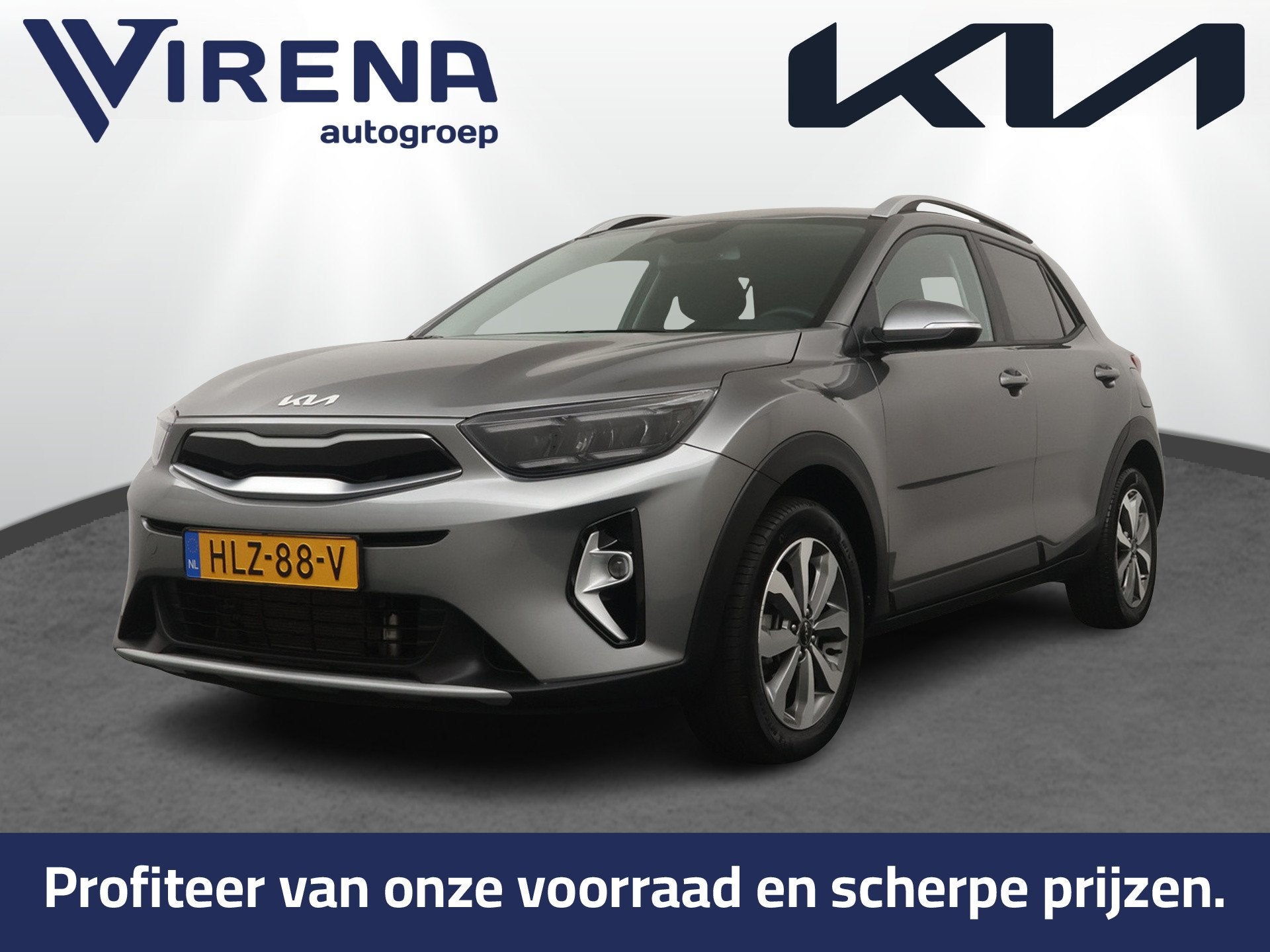Kia Stonic 1.0 T-GDi MHEV DynamicPlusLine - Navigatie - Clim
