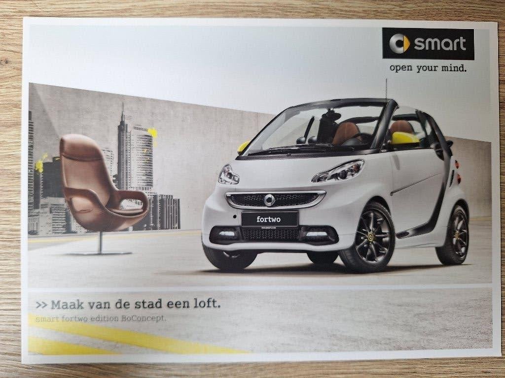 smart fortwo edition BoConcept cabriolet en coupe, Ophalen of Verzenden, Nieuw, Overige merken