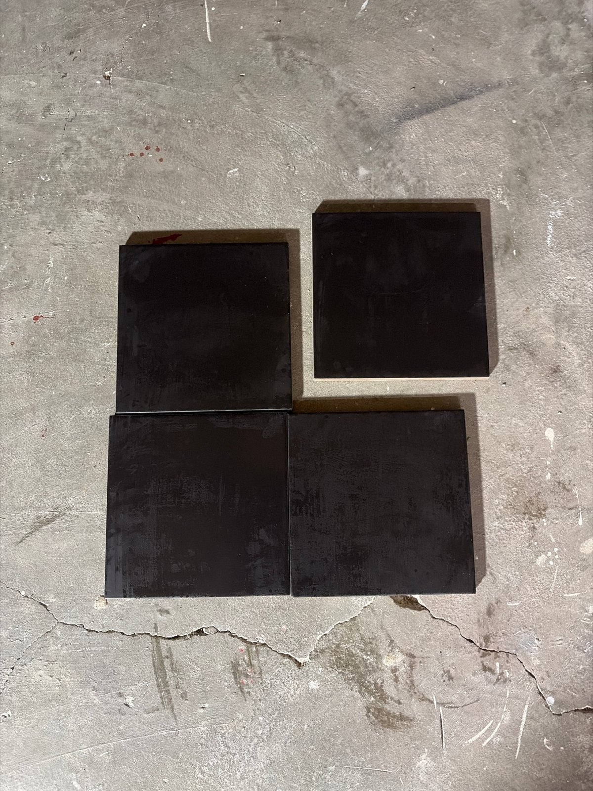 Ege Seramik Vloertegels Zwart 20x20 cm (0.48 m²), Keramiek, Nieuw, Ophalen of Verzenden, 20 tot 40 cm