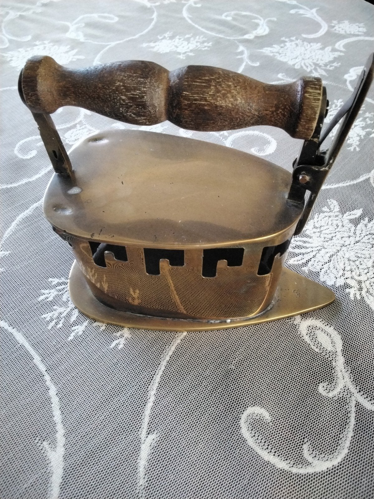 Koperen strijkbout, Ophalen of Verzenden, Koper