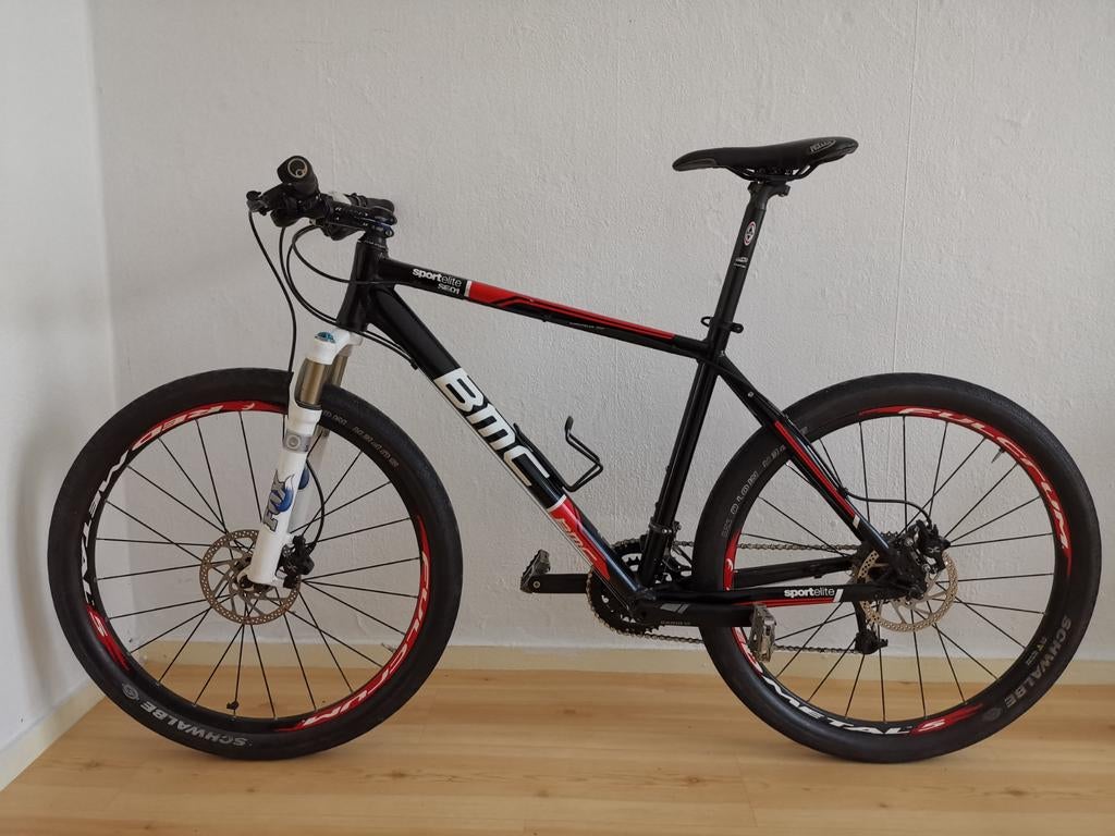 BMC Sport Elite met Fox voorvork rlc, shimano SLX, Fullcrum, Fietsen en Brommers, Fietsen | Mountainbikes en ATB, Gebruikt, Schijfrem