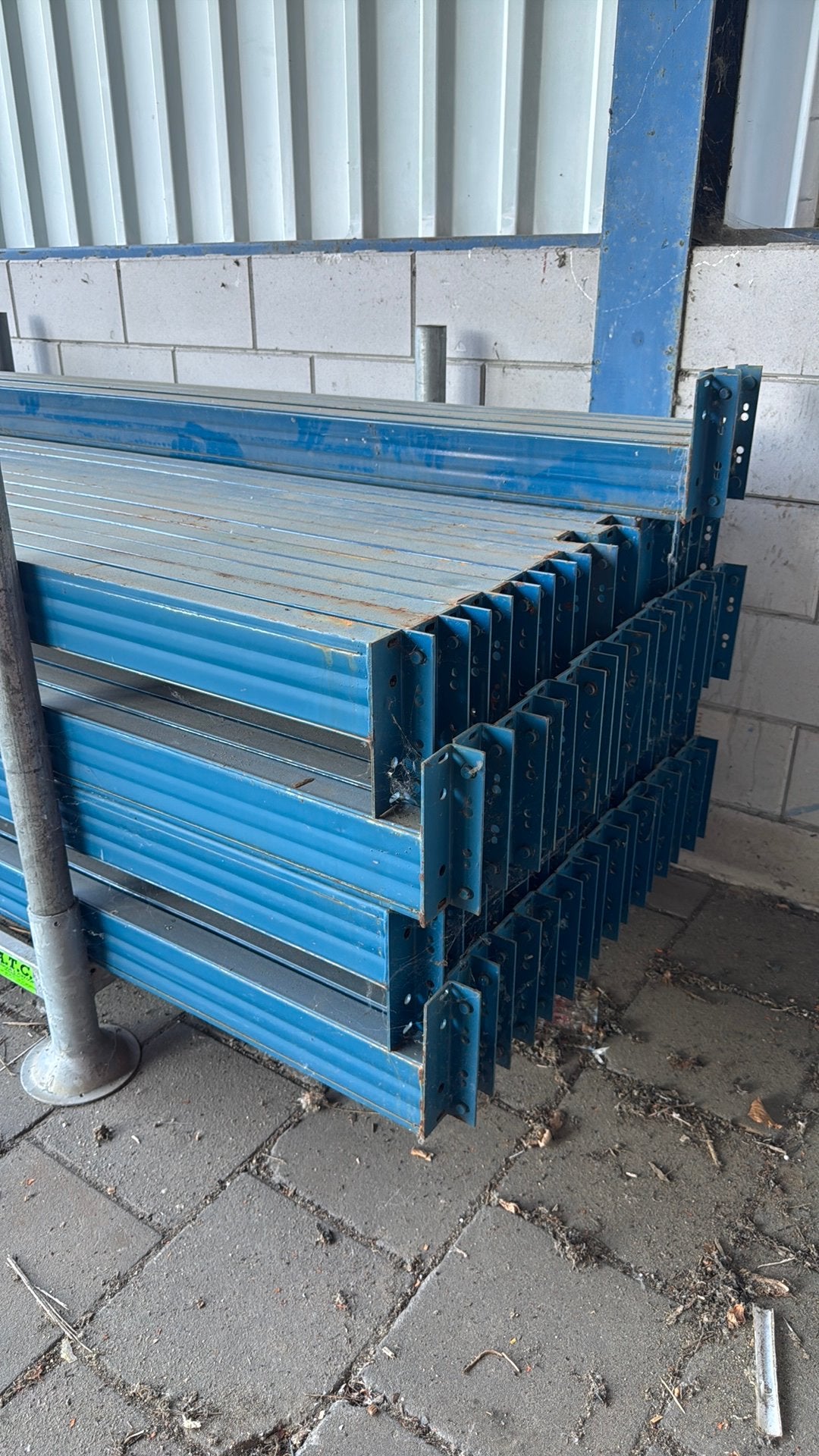 Palletstelling Polypal liggers 2600mm, Ophalen