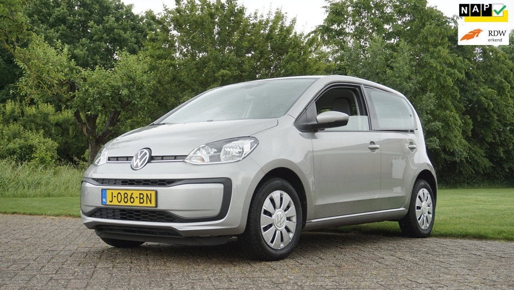 Volkswagen Up! 1.0 BMT move up! 5 Drs Airco, Auto's, Volkswagen, Voorwielaandrijving, Stof, Gebruikt, 23 km/l