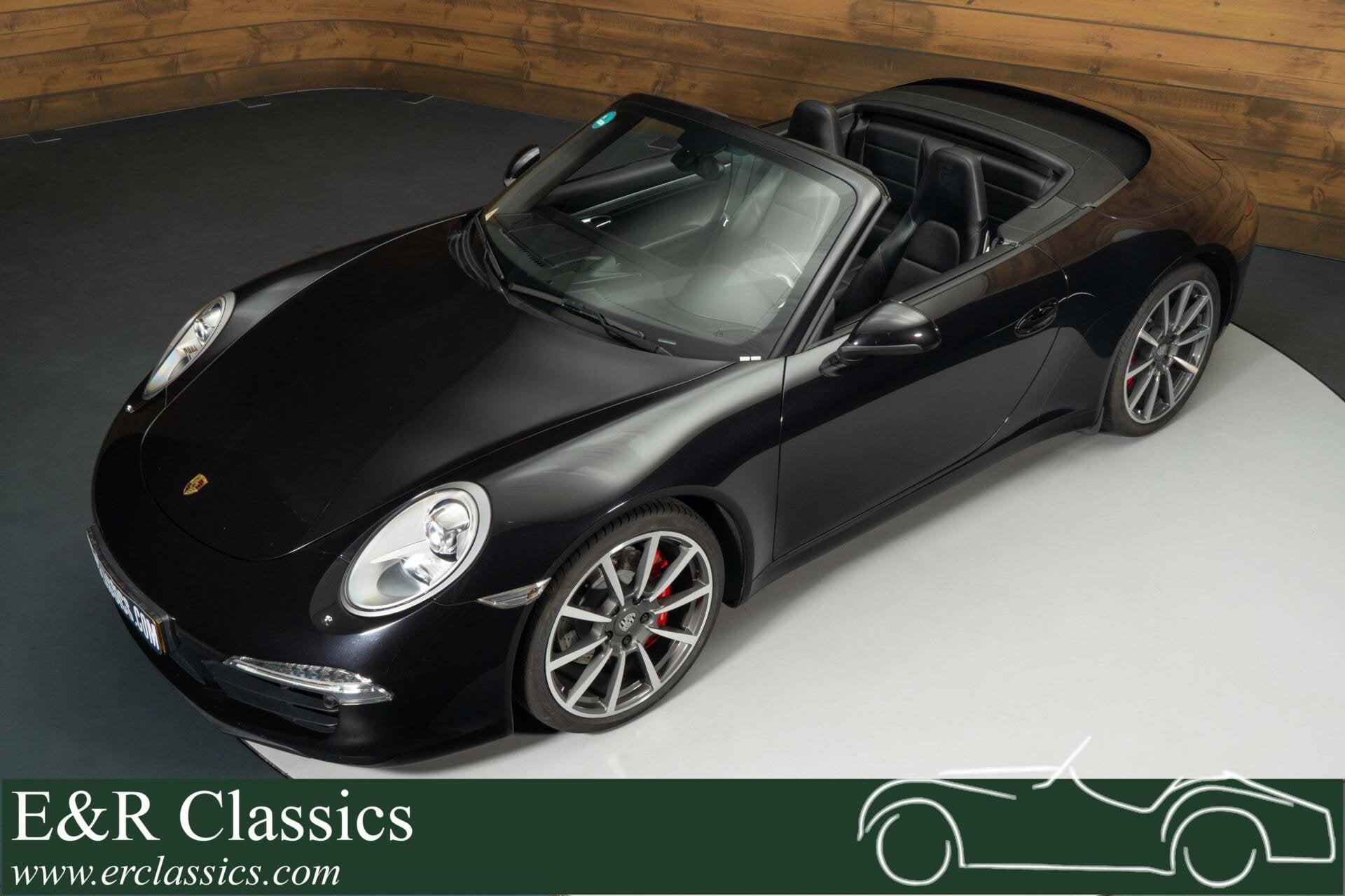 Porsche 911 Carrera S Cabriolet | 2012, Auto's, Porsche, Automaat, Achterwielaandrijving, Gebruikt, Zwart