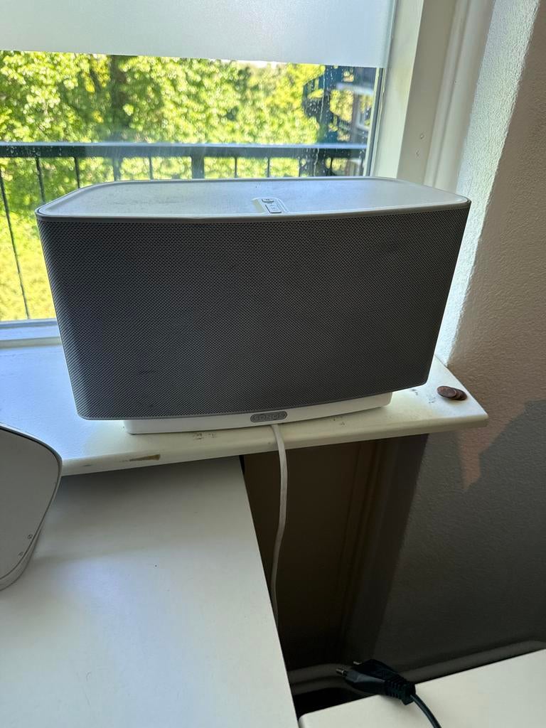 Sonos Play 5 speaker met stroomkabel en gebruikssporen, Ophalen of Verzenden, Gebruikt, Overige typen, Sonos