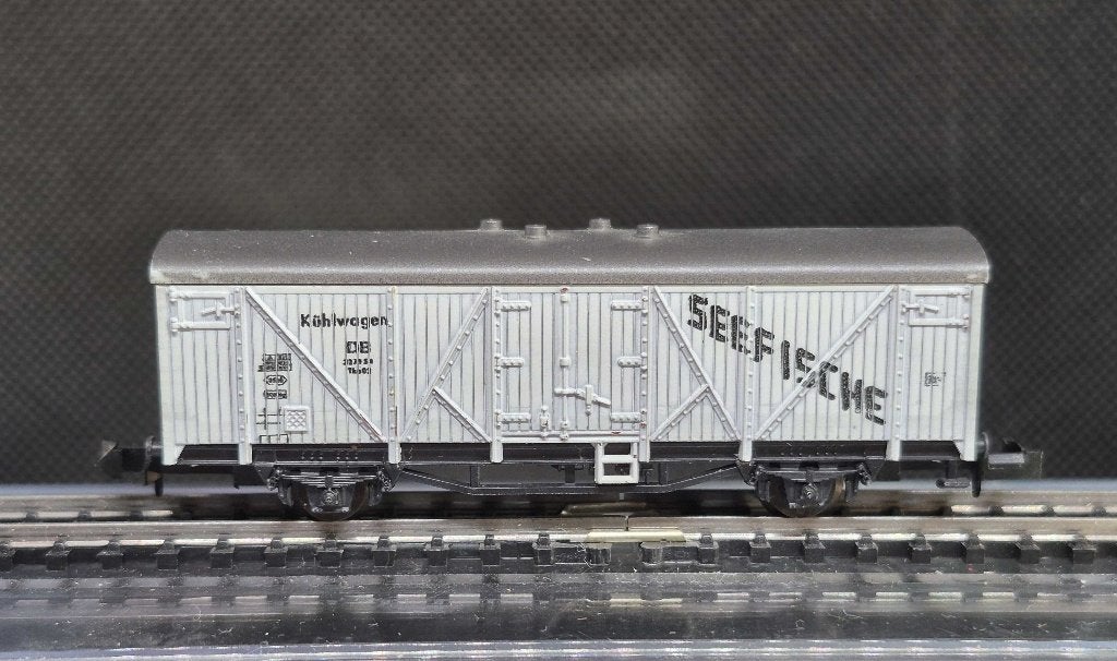Roco 25009 - koelwagen Tko 02 'Seefische' (16308), Hobby en Vrije tijd, Gebruikt, Gelijkstroom, Wagon, Ophalen of Verzenden