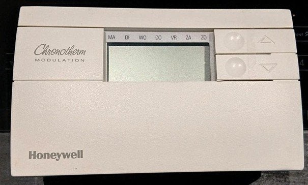 Honeywell Chromotherm modulerende kamerthermostaat, Doe-het-zelf en Verbouw, Thermostaten, Ophalen of Verzenden, Gebruikt