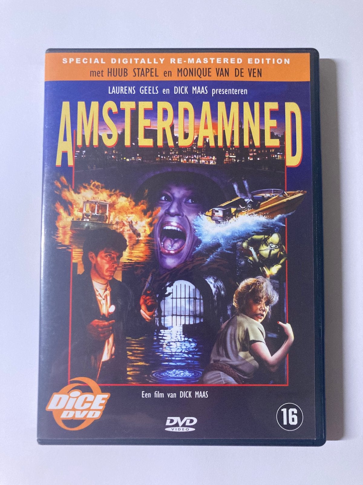 Amsterdamned, 1988 / DVD / Special Digitally Remastered Ed., Vanaf 16 jaar, Ophalen of Verzenden, Zo goed als nieuw, Horror