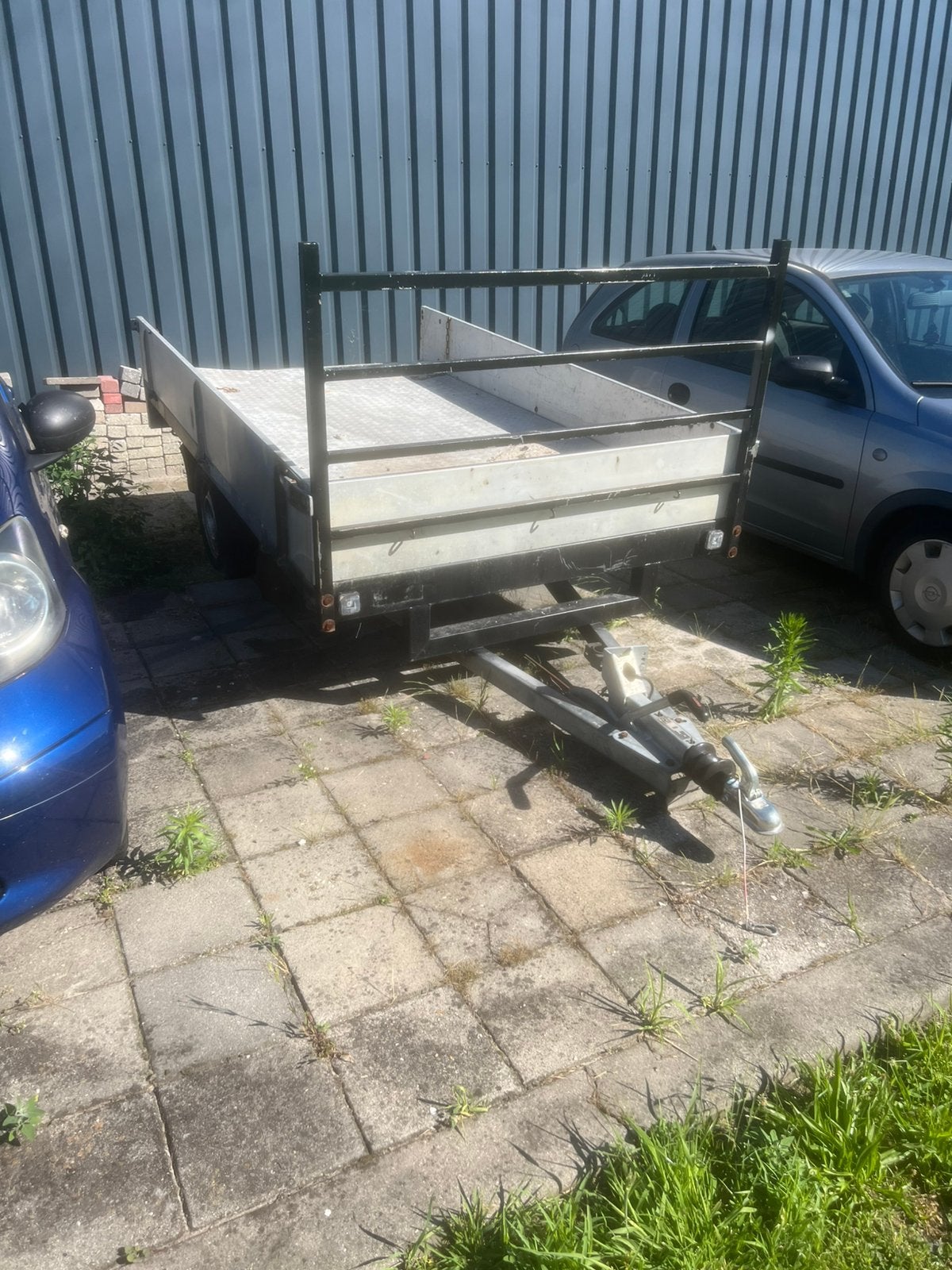 Aanhanger opknapper, Ophalen, Gebruikt