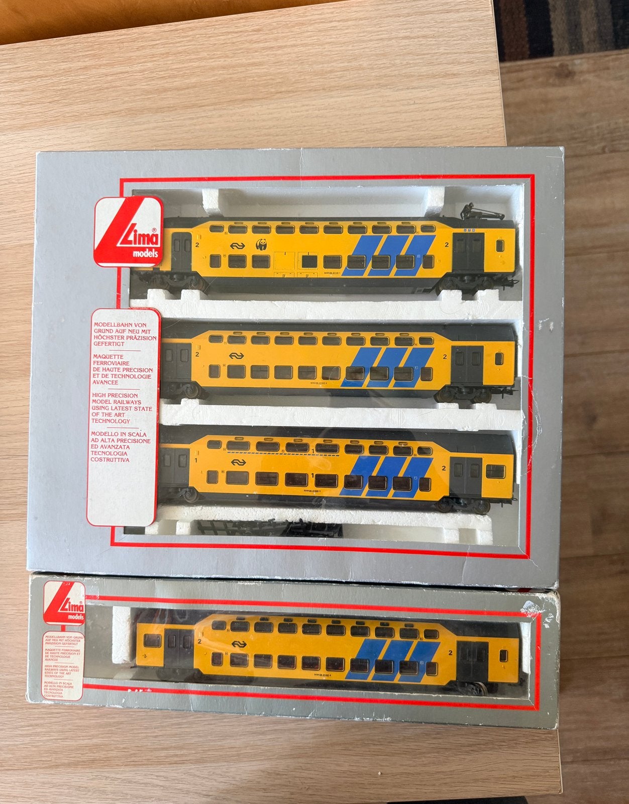 Lima DDM Panda set inclusief extra rijtuig, Treinset, Gelijkstroom, Analoog, Ophalen of Verzenden
