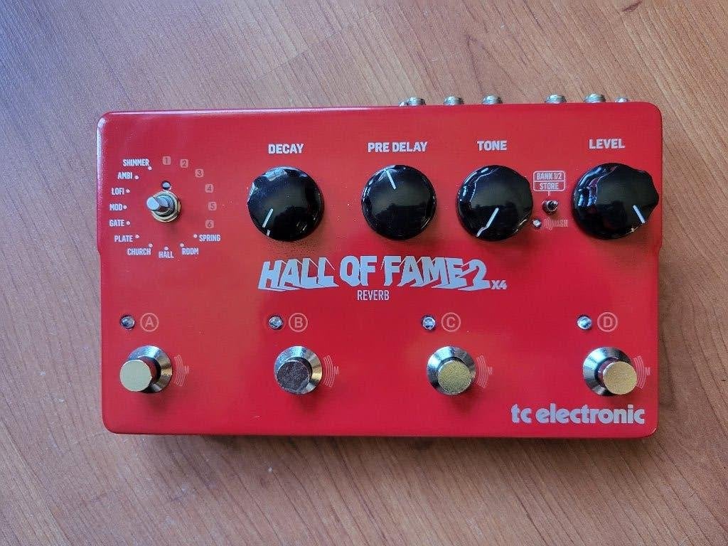 Effectpedaal elektrische gitaar tc electronic Hall of Fame 2, Ophalen, Zo goed als nieuw, Delay of Echo
