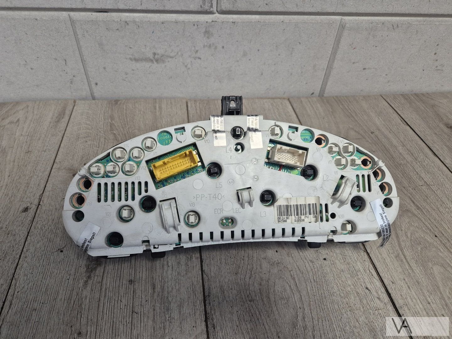 Tellerbak cockpit voor Peugeot 206 GTI 1999 -2002 9641574880, Gebruikt, -, -, Ophalen of Verzenden