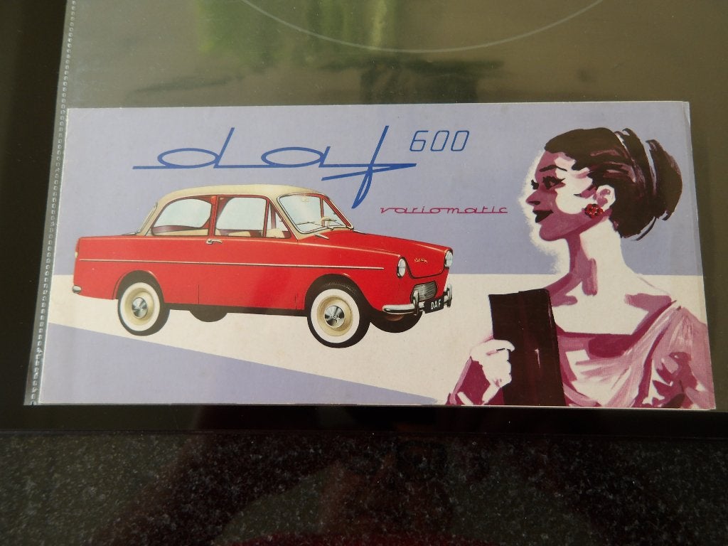 Originele DAF 600 Variomatic brochure, Gelezen, Algemeen, Ophalen of Verzenden, DAF