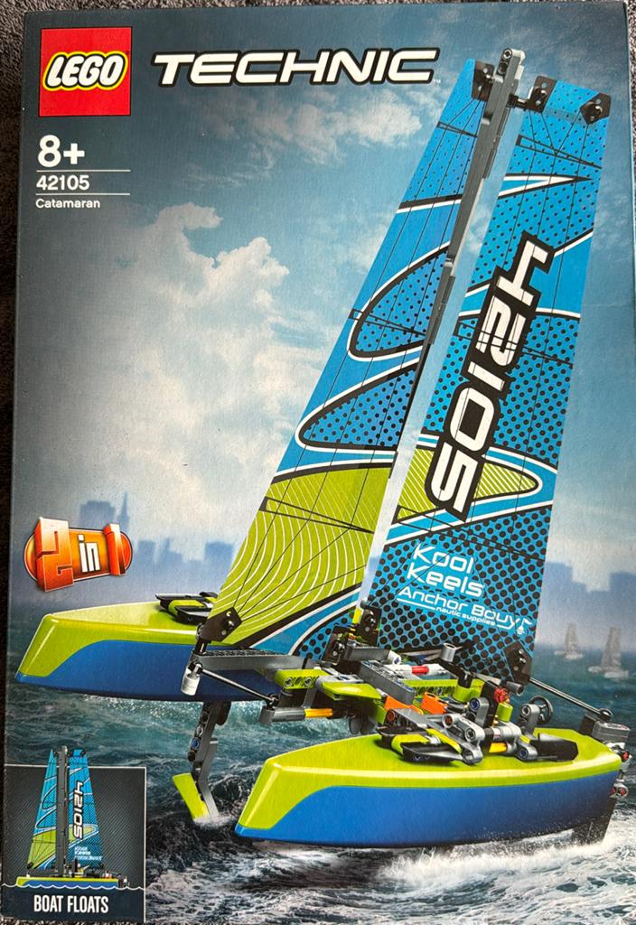 LEGO Technic 42105 Catamaran - Nieuw in doos, Lego, Nieuw, Ophalen of Verzenden, Technic
