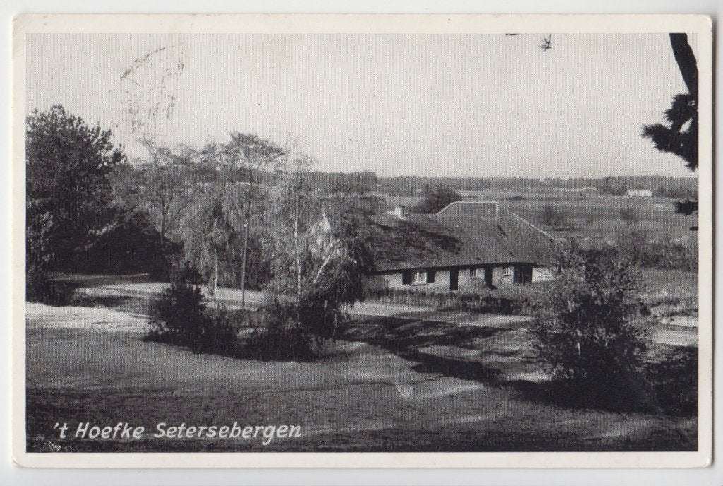 584 Dorst 1957 't Hoefke Setersebergen Verzonden Kaart B85, Verzenden, 1940 tot 1960, Gelopen, Noord-Brabant