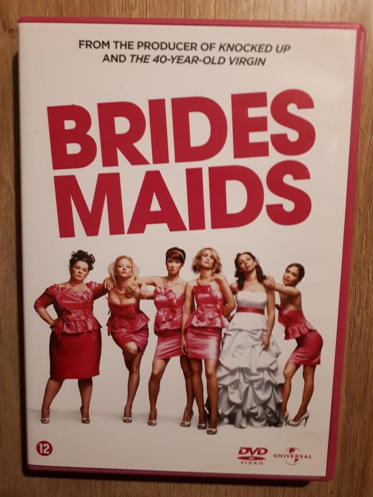 Bridesmaids, Cd's en Dvd's, Dvd's | Komedie, Alle leeftijden, Verzenden, Zo goed als nieuw, Overige genres