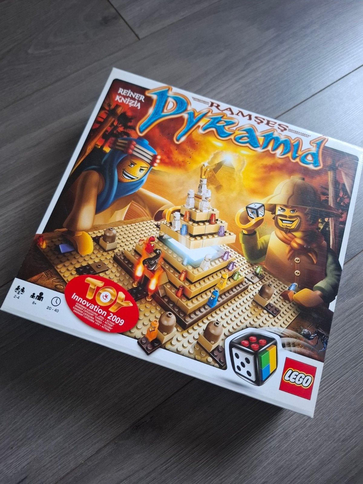 Lego Ramses Pyramid bordspel - Zeldzaam!, Compleet, Overige thema's, Lego, Ophalen of Verzenden
