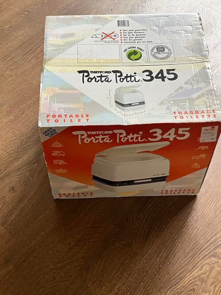 Nieuwe Thetford Porta Potti 345 - Nooit gebruikt!, Ophalen, Nieuw