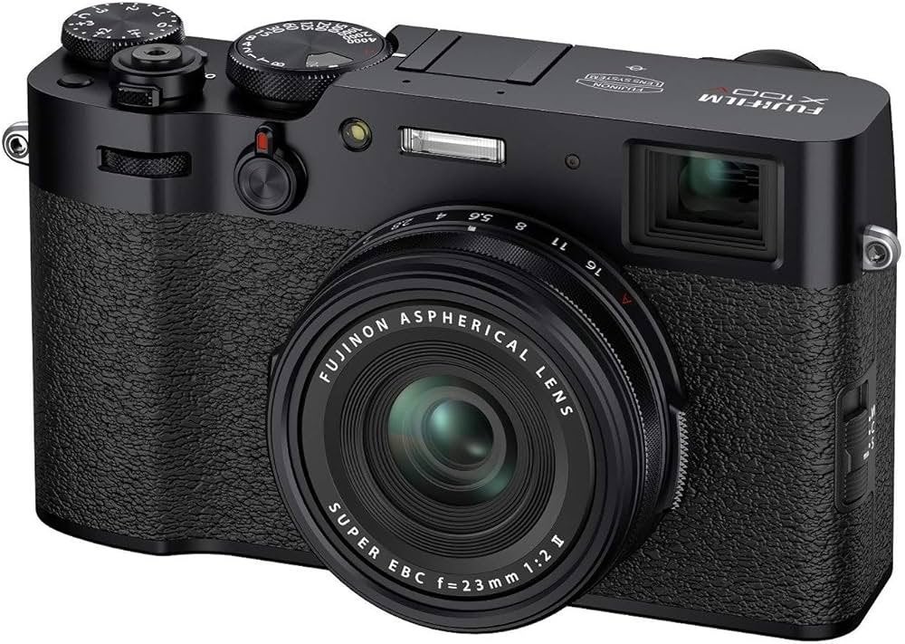 Fujifilm X100V Zwart, professioneel geserviced, met bewijs, Audio, Tv en Foto, Fotocamera's Digitaal, Refurbished, Ophalen of Verzenden