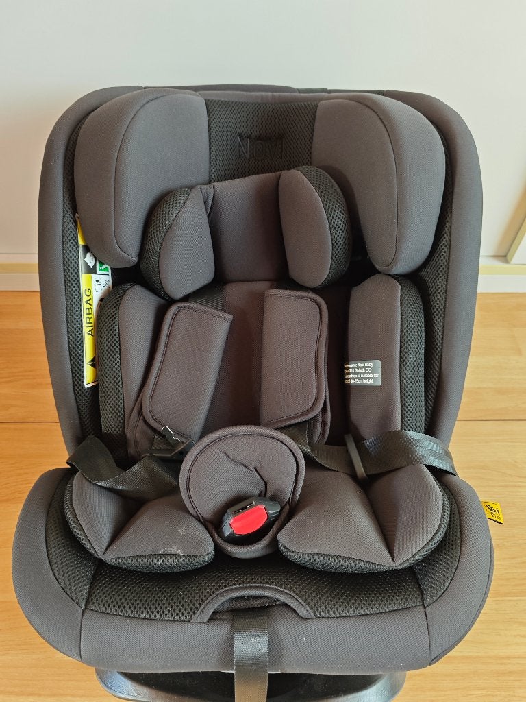 Novi Baby Goliath Go i-Sze 360 Zwart, Verstelbare rugleuning, Zo goed als nieuw, 9 t/m 36 kg, Isofix