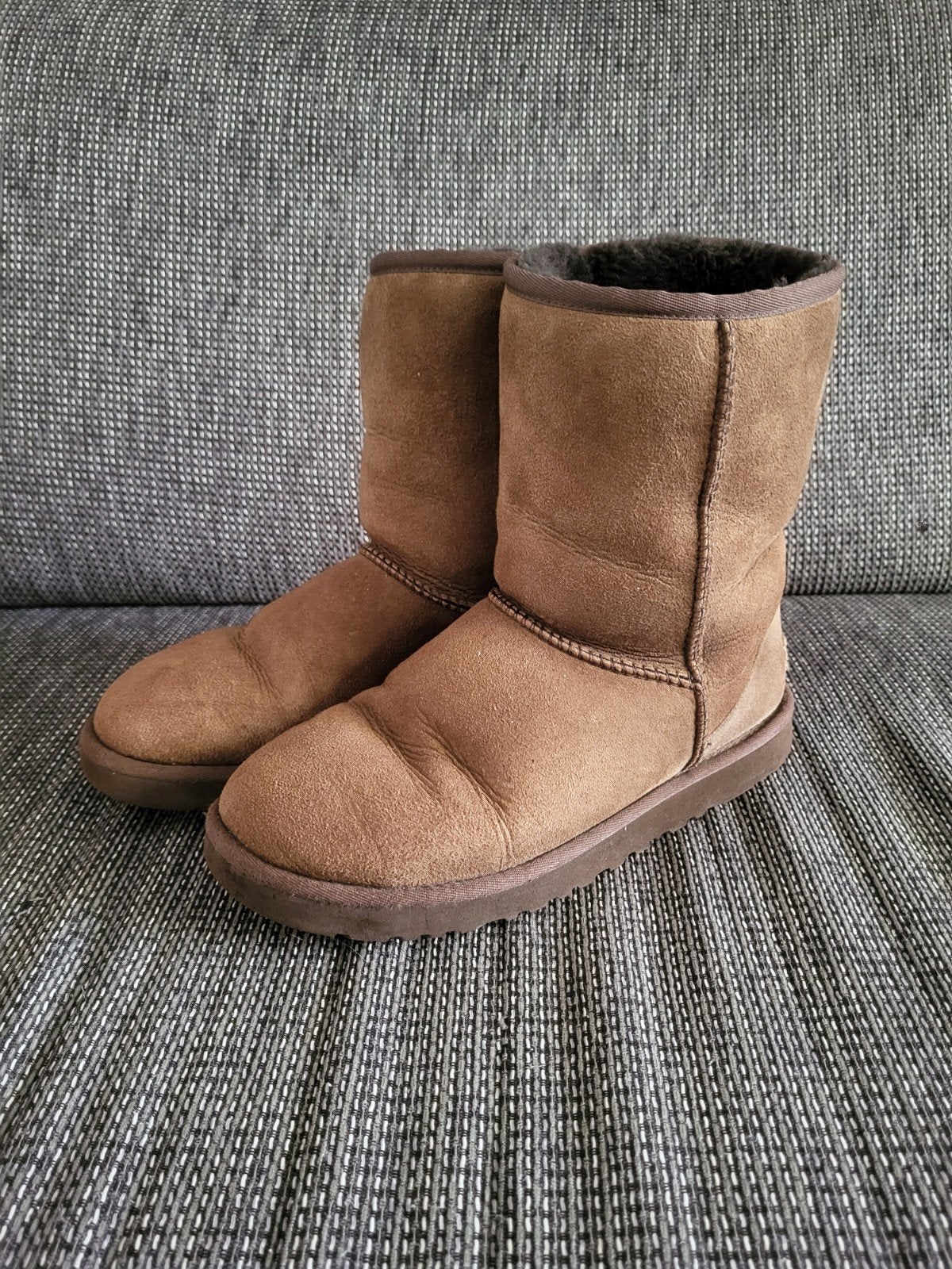 UGG classic short Bruin, UGG, Bruin, Verzenden, Lage of Enkellaarzen