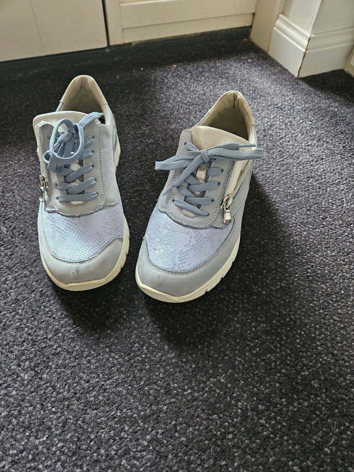 Waldläufer K-Ramon Dames Sneaker - Maat 7, wijdte K, Kleding | Dames, Waldläufer, Blauw, Ophalen of Verzenden, Sneakers of Gympen