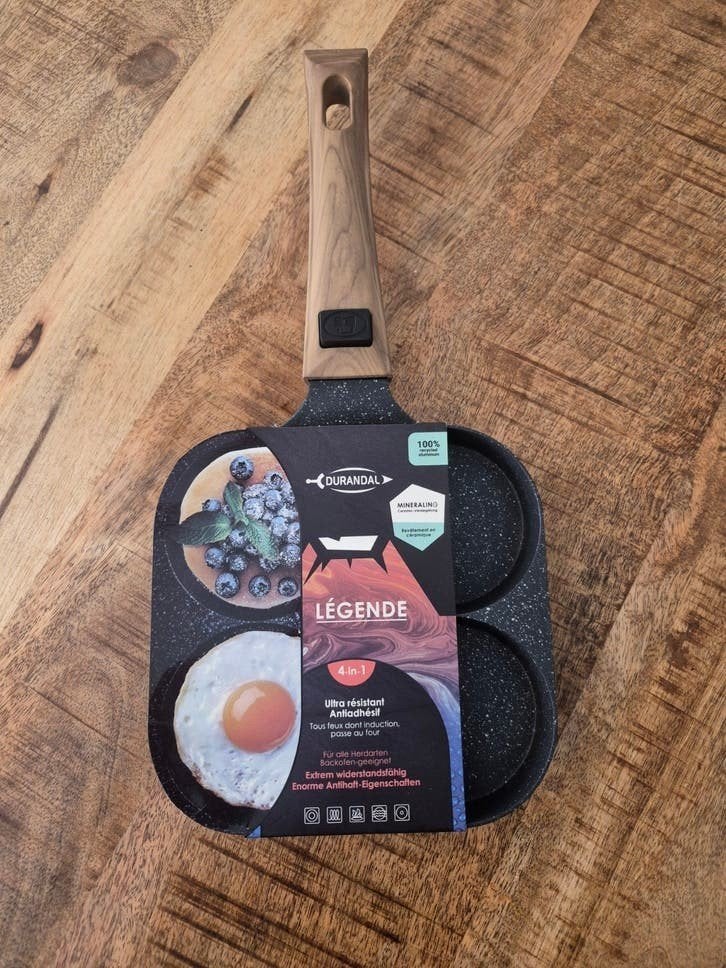 Durende Légende 4-in-1 Pannenkoekenpan - Nieuw, Pannenkoekenpan, Afneembaar handvat, Ophalen of Verzenden, Overige merken