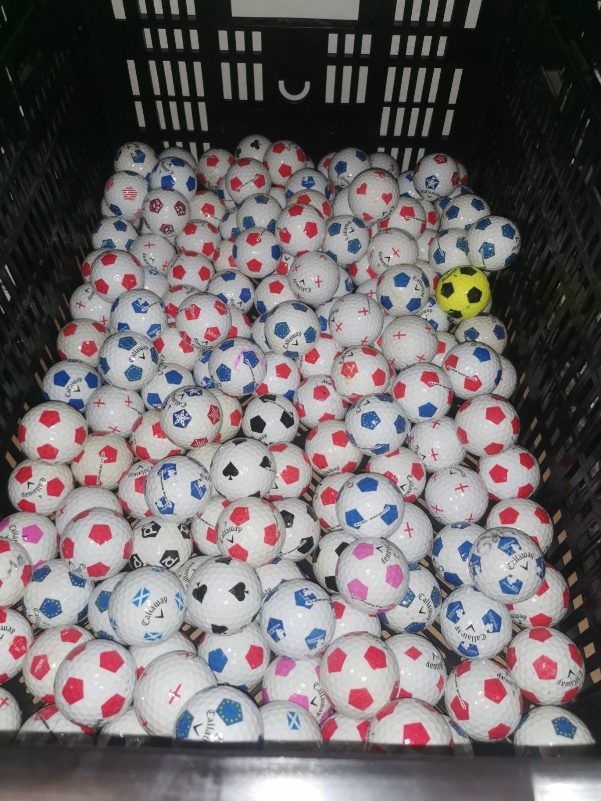 30 Callaway chrome soft truvis golfballen AAAA kwaliteit, Ophalen of Verzenden